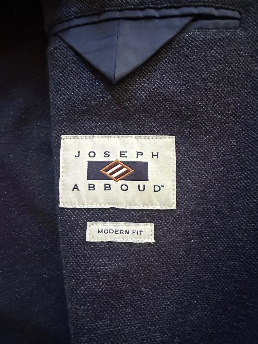 Joseph Abboud Men's Navy Stand-Collar Shirt Jacket